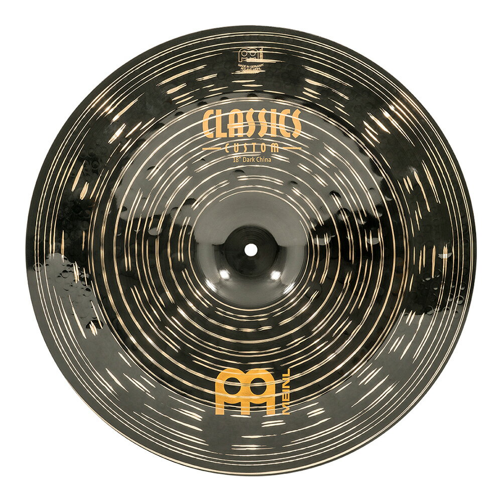 Meinl ( マイネル ) Classics Custom Dark Series チャイナシンバル 18" Dark China CC18DACH 【CC18DACH 】【4月23日時点メーカー在庫..