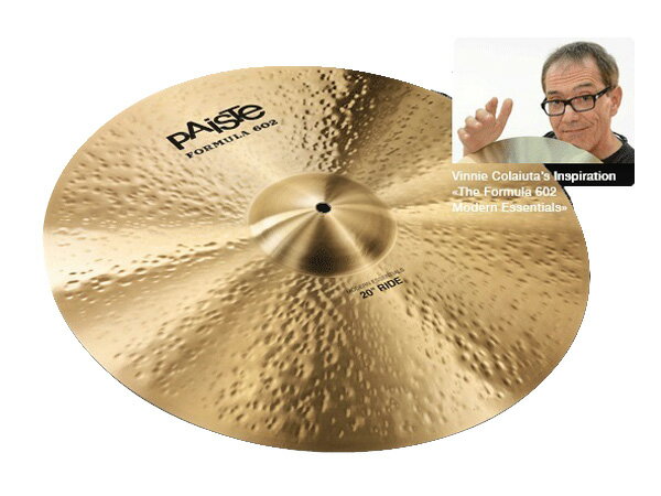 Paiste ( パイステ ) FORMULA 602 MODREN ESSENTIALS RIDE 24" ライド【602/M RIDE 24】 ドラム シンバル