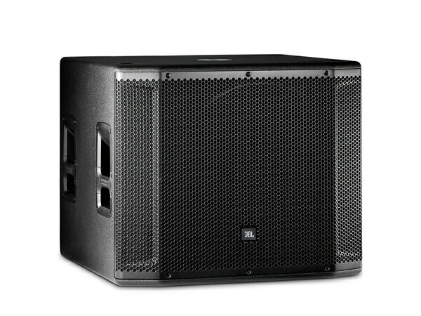 《パッシブ・サブウーファー スピーカー 》 正規輸入品 ◆ JBL ( ジェイビーエル ) SRX818S Passive&nbsp;&nbsp; ◆ サブウーファー パッシブスピーカー［ 商品説明 ］ SRX800 Passive Seriesは、極めて優れた音質と、135dBを超える高い音圧を備えています。 低域ドライバーは、2つのボイスコイルを備えた独自のディファレンシャル・ドライブ方式を採用。高い耐入力 を実現するとともに、低歪率/ワイドレンジで存在感のある低域を出力します。 &nbsp; ◆パッシブ・サブウーファー スピーカー ◆周波数レンジ(-10dB) : 28Hz〜150Hz ◆ドライバー 構成 : 2279F(18インチ(460mm))&nbsp; &times;1基 SRX800 Passive Seriesは、耐久性に優れています。堅牢な18mmの合板をキャビネットに採用し、耐衝撃性に優れたDuraFlex塗装でコーティングしました。またハニカム状の穴が均一に開けられた14ゲージのスチールグリルを使用し、音響性能を損なうことなくスピーカー内部へのダメージを防ぎます。 SRX800 Passive Seriesは、AMCRON製パワーアンプやdbx製プロセッサーと組み合わせて、最高の性能を発揮します。AMCRONのパワーアンプ「I-Tech HD Series」や「XTi2 Series」にインストール可能なプリセットデータを用意。組み合わせて使用することでドライバーの性能を最大限に引き出します。 Windows PC用ソフトウェア「Audio Architect」からパワーアンプを操作することで、制御や監視を効率的に行うことも可能です。また、dbxのPAプロセッサー「DriveRack VENU360」を使用して、チューニングを行うこともできます。 &nbsp;［ 仕様 ］ &nbsp; SRX818S Passive SRX828S Passive 形式 サブウーファー 周波数レンジ(-10dB) 28Hz〜150Hz 30Hz〜150Hz 最大音圧レベル 135dB SPL 141dB SPL 感度(1W、1m) 96dB 公称インピーダンス 8&Omega; 4&Omega; 許容入力 600W(連続)、2,400W(ピーク) 1,200W(連続)、4,800W(ピーク) ドライバー構成 2279F(18インチ(460mm)) 2279F(18インチ(460mm))&times;2 入力端子 4Pスピコン&times;2 エンクロージャー 18mm合板、Duraflex仕上げ 寸法(W&times;H&times;D) 684&times;569&times;684mm(除突起部) 1,202&times;570&times;682mm(除突起部) 質量 36kg 64kg &nbsp; &nbsp;　