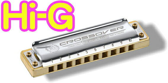 HOHNER ( ホーナー ) マリンバンドクロスオーバー High-G 2009/20 10穴 Marine Band Crossover Blues Har...