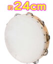 ^o t 24cm ؐ^o p[JbV { wbh J[tXL 9C` Calfskin tambourine Ŋy@kC  s