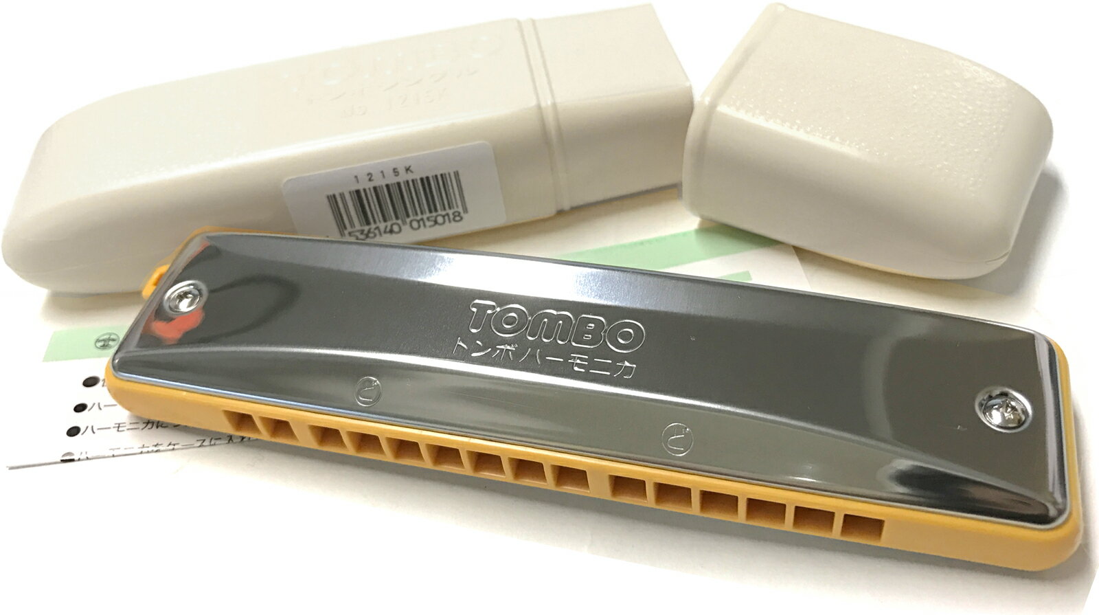 【メール便出荷品】 TOMBO ( トンボ ) 1215K ハーモニカ 15穴 教育用ハーモニカ 日本製 こども用 No.1215K 単音 2オクターブ C調 ...