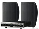 YAMAHA ヤマハ VXS5 (ブラック/1ペア) 屋内・野外BGMセット(MA2030a) ◆ セット内容 MA2030a (1台) VXS5 (1ペア)【...