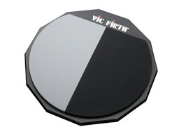 VIC FIRTH ( ヴィックファース ) VIC-PAD12H 【12インチトレーニングパッド】 ドラム スネア 練習パッド 吹奏楽 基礎練習 ドラム練習 軽音楽