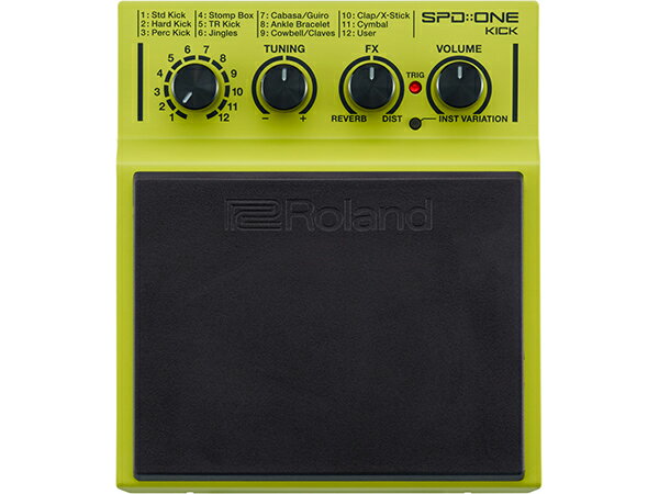 Roland ( ローランド ) 夏以降 SPD::ONE KICK SPD-1K ドラム 電子ドラム デジタルパーカッション ハイブリッド【SPD-1K】【入荷待ち ご予約受付中 】