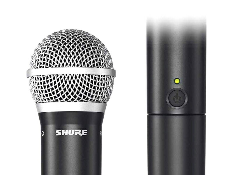 SHURE ( シュア ) BLX2/PG58 ◆ BLXハンドヘルド型送信機 ダイナミック型カーディオイド マイクロホンカプセル搭載 BLX2/PG58-JB【5月10日時点、少数在庫あり △ 】 ［ ワイヤレス 関連商品 ］ 2