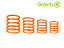 Gravity ( ӥƥ ) GRP5555 ORG1 (Electric Orange)  Gravityѡ˥С󥰥ѥå쥯ȥå