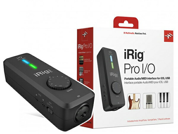 IK Multimedia ( アイケーマルチメディア ) iRig Pro I/O ◆【 送料無料 】【 DTM 】【 DAW 】