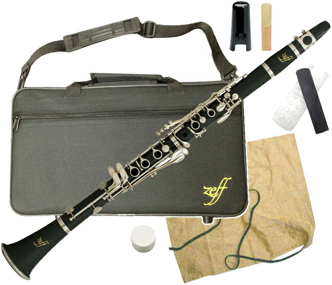 ZEFF ( ゼフ ) ZCL-30 クラリネット 新品 技術者調整品 樹脂製 B♭ 本体 初心者 管楽器 プラスチック製 管体 clarinet セット C　北海道 沖縄 離島不可