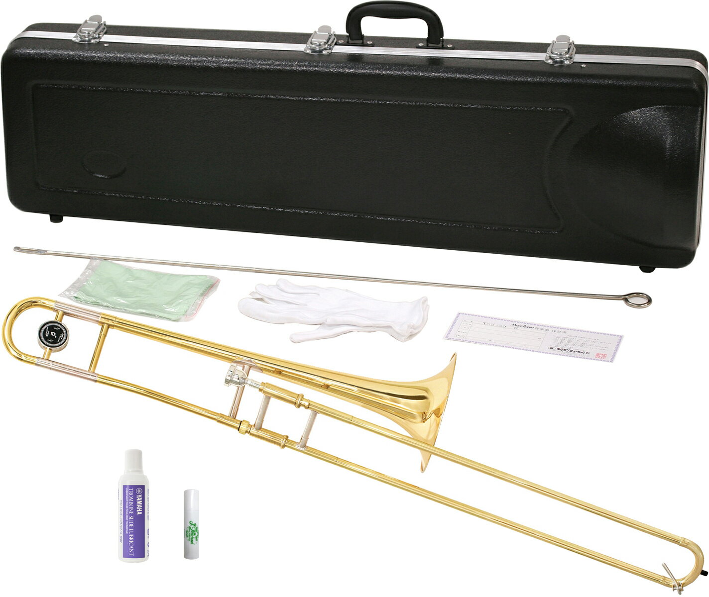 MAXTONE ( マックストーン ) トロンボーン TRB-30 細管 B♭ テナートロンボーン 管楽器 Tenor trombone セット B 北海道 沖縄 離島不可