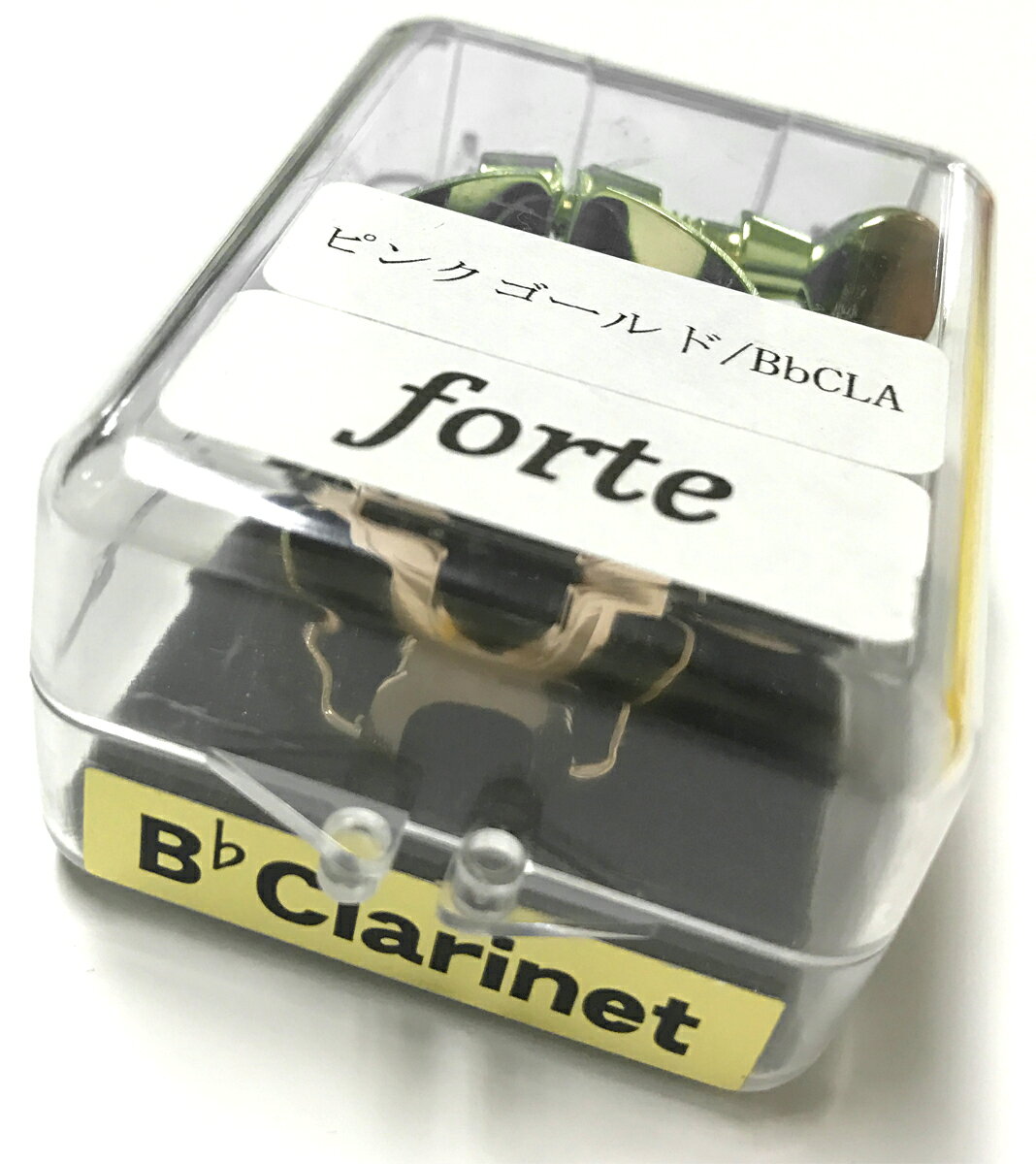 HARRISON ハリソン リガチャー B♭ クラリネット フォルテ ピンクゴールド CPGP FORTE Bb clarinet Ligature GP pink gold plated 逆締め　北海道 沖縄 離島不可