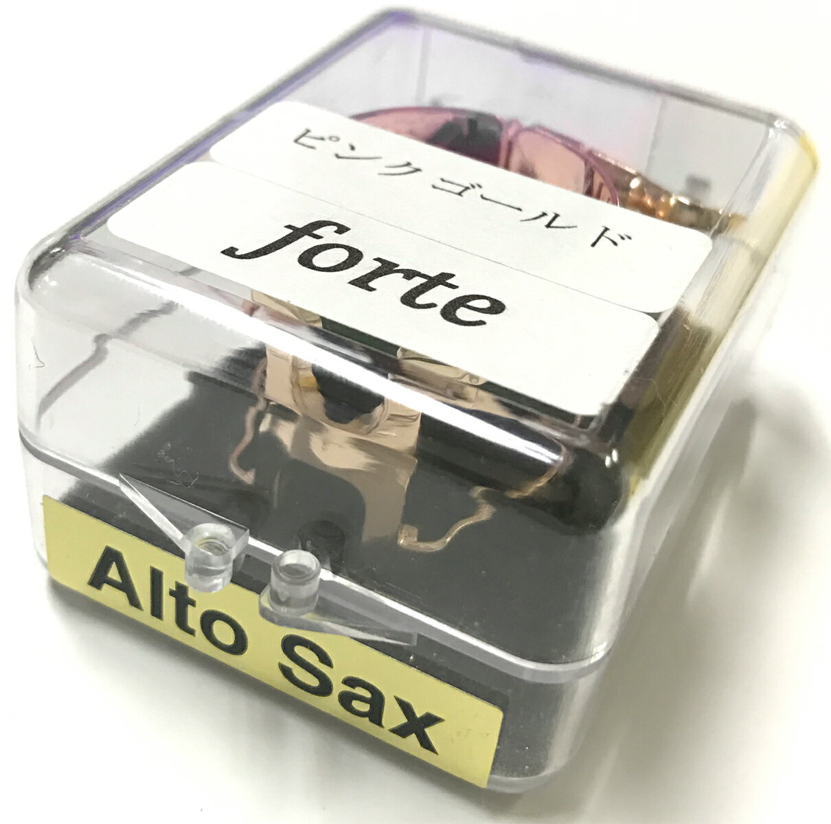 HARRISON ( ハリソン ) リガチャー アルトサックス A2 フォルテ ピンクゴールド A2PGP FORTE alto saxophone Ligature PGP pink gold ラバー用 逆締め 北海道 沖縄 離島不可 3