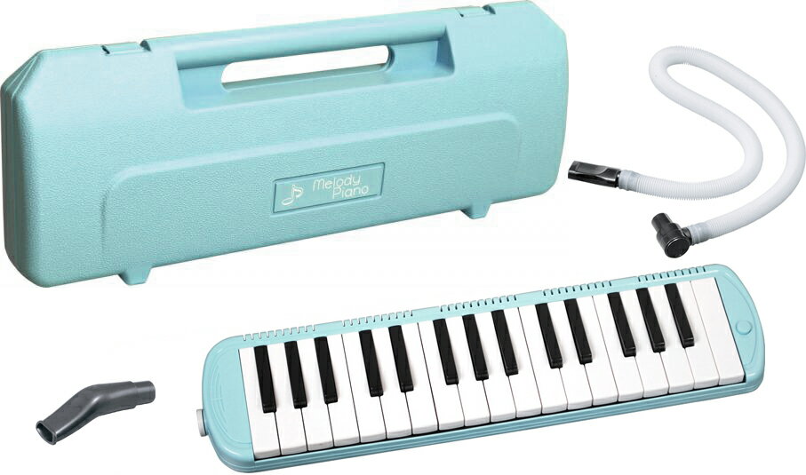 鍵盤ハーモニカ 32鍵 ライトブルー 1台 Light blue スタンダード アルト ケンハモ 鍵盤楽器 水色 UBL 楽器　北海道 …
