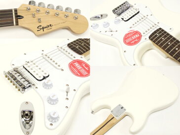 SQUIER ( スクワイヤー ) Bullet Strat HT HSS (AWT) 【ストラトキャスター by フェンダー】【310005580】 初心者にもおすすめ エレキギター