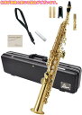 Antigua ( アンティグア ) SS4290N ソプラノサックス スタンダード ラッカー ストレート デタッチャブル 管楽器 soprano saxophone standard GL　北海道 沖縄 離島不可