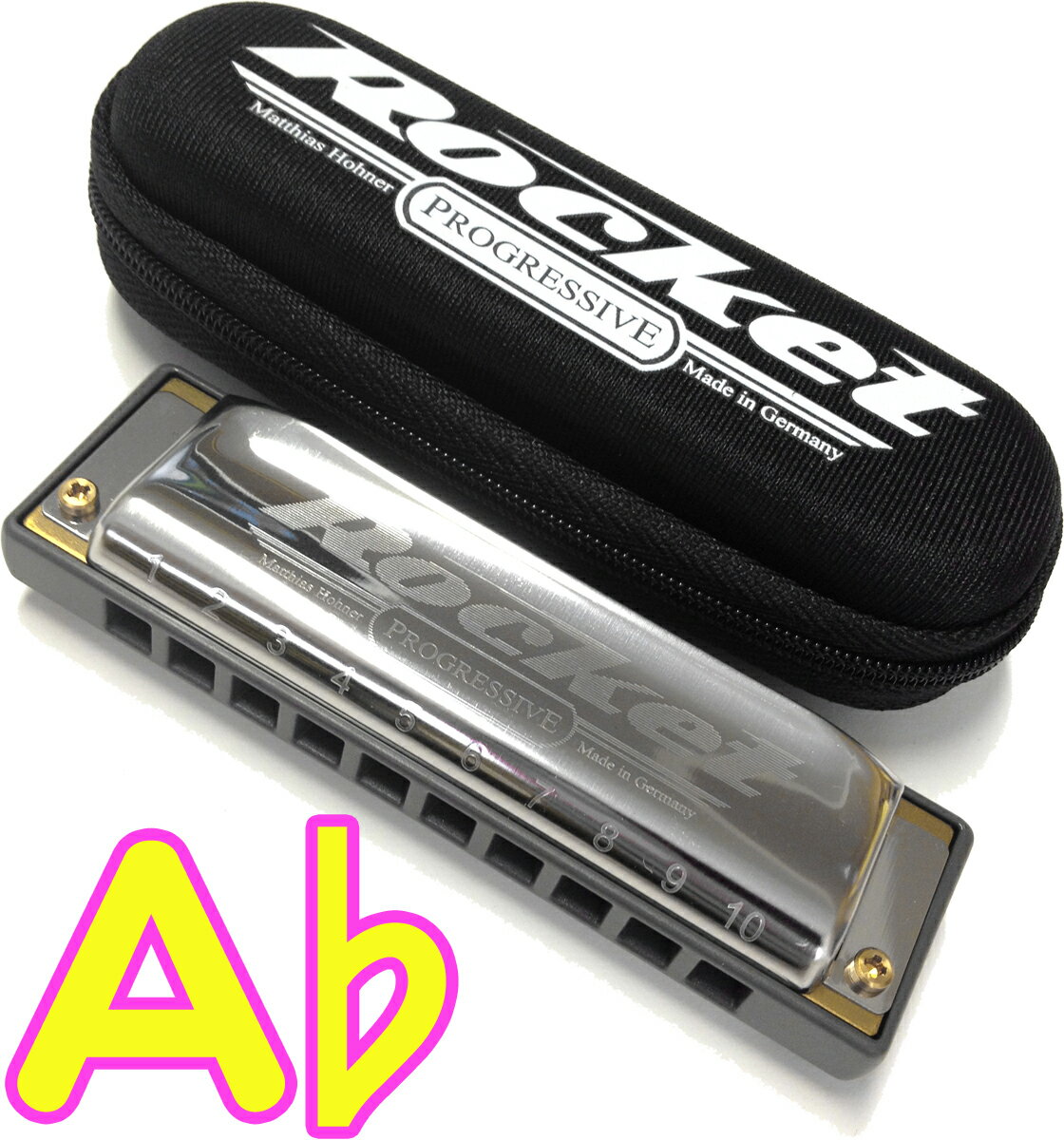 HOHNER ( ホーナー ) The Rocket 2013/20 A♭ ザ ロケット 10穴 ブルースハープ テンホールズ ハーモニカ 樹脂ボディ 10ho...