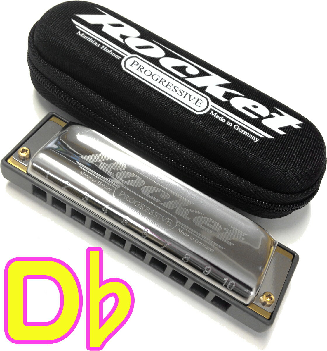 HOHNER ( ホーナー ) The Rocket 2013/20 D♭ ザ ロケット 10穴 ブルースハープ テンホールズ ハーモニカ 樹脂ボディ 10ho...