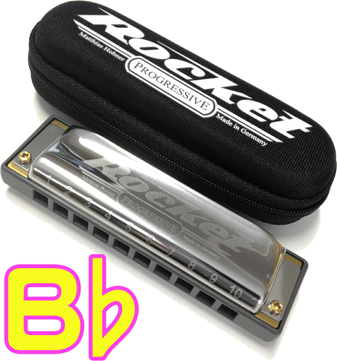 HOHNER ( ホーナー ) The Rocket 2013/20 B♭ ザ ロケット 10穴 ブルースハープ テンホールズ ハーモニカ 樹脂ボディ 10ho...