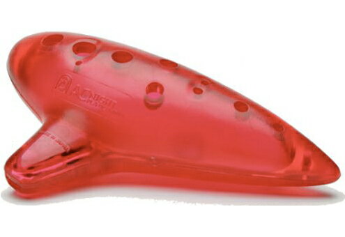 NIGHT ( ナイト ) Pla Ocarina ソプラノ レッド プラオカリナ スケルトン プラスチック オカリナ SC soprano ソプラ…