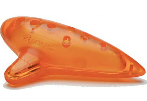 NIGHT ( ナイト ) Pla Ocarina ソプラノ オレンジ プラオカリナ スケルトン プラスチック オカリナ SC soprano ソプラノC orange 初心者 こども 楽器 ソプラノオカリナ 橙色 北海道 沖縄 離島不可