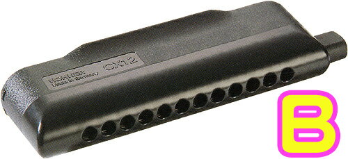 HOHNER ( z[i[ ) CX12 Black N}`bNn[jJ B 7545/48B CX-12 ubN 12 chromatic harmonica XCh n[jJ@kC  s