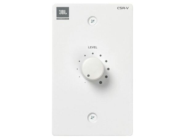 JBL ( ジェイビーエル ) CSR-V-WHT ◆ JBL CSA Series用 壁取付パネル型リモートコントローラー ［ CSA Series Option ］