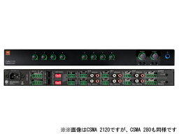 JBL ( ジェイビーエル ) CSMA 280 ◆ ミキサー内蔵パワーアンプ ( ハイ・ロー兼用 ) モノラル 2ch　80W+80W ［ CSMA Series ］