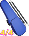 CarloGiordano カルロジョルダーノ TRC-100C ブルー MBL 4/4 バイオリンケース リュックタイプ セミハードケース 4分の4 ケース ...