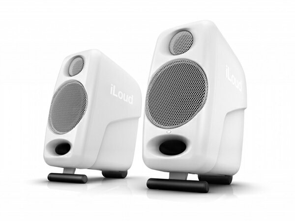 2Way アクティブバイアンプ スタジオモニタースピーカー ◆ iLoud Micro Monitor white ◆世界最小クラスのリファレンス・モニター・システム。誰でも、どこでも、正確なサウンドを リニアな周波数特性。色づけされていないサウンド。透明感のあるクリアな音質。余裕のあるヘッドルーム。 どれもスタジオ・リファレンス・スピーカーに求められる、欠かせない要件です。なるほど、確かにそれなりのサイズと価格のスタジオ・モニターならこれらの要件を実現しています。 しかしながら、狭いデスクトップでも容易に設置可能なサイズのスピーカーとなるとどうでしょう？容易に持ち運び可能なコンパクト・サイズのスピーカーでは？ そうしたニーズにお応えできるのが、世界最小クラスのアクティブ・スタジオ・リファレンス・モニター、iLoud Micro Monitorです。 色づけの無い極めて正確な周波数レスポンスを実現したiLoud Micro Monitorは、狭いデスクトップの音楽制作環境からツアー中のホテルまで、さまざまな環境でスタジオ・クオリティのモニタリング環境を実現してくれます。◆&nbsp; iLoud Micro Monitor 主な仕様 ◆ サイズ（幅&times;奥行&times;高さ） &nbsp;● 180 &times; 90 &times; 135 （mm） ◆ 重量 &nbsp;● 920 kg &nbsp;● Type: 2-way active, bi-amped studio monitor &nbsp;● Frequency response (-3dB): 55Hz - 20kHz &nbsp;● Frequency response (-10dB): 45Hz - 22kHz &nbsp;● Tweeter: 3/4&quot; silk dome, neodymium magnet &nbsp;● Woofer: 3&quot; high-rigidity custom composite material &nbsp;● Maximum SPL @ 50cm (with two speakers playing, averaged sinewave from 100 Hz to 10 kHz): 107dB &nbsp;● Number of amplifiers: 4 &nbsp;● Amplifiers type: High Efficiency Class-D &nbsp;● Total output power (both speakers): 70W (peak) - 50W RMS &nbsp;● Low frequency output power (single speaker): 18W RMS &nbsp;● High frequency output power (single speaker): 7W RMS &nbsp;● Acoustic settings: high shelf (0dB or -3dB from 4kHz up); low shelf (0dB or -3dB from 250Hz down); desktop (+3.5dB between 1kHz and 10kHz and -1dB below 400Hz) &nbsp;● System total latency (analog input): 1.02 ms &nbsp;● System total latency (Bluetooth input): 155 ms (depends on host implementation, tested on iPhone 6S / iOS 10.0.1) &nbsp;● High performance Bass-Reflex port &nbsp;● Totally DSP controlled &nbsp;● Connectors: 2 x RCA input (cable included); TRS 1/8&quot; stereo input; 4-pin speaker connector (cable included) &nbsp;● Bluetooth compatible with A2DP protocol ※上記製品仕様は2016年10月時点のものです。 随時更新するよう努めてはおりますが、最新状況は常に変動するため合わせてメーカーでもご確認下さい。 &nbsp;