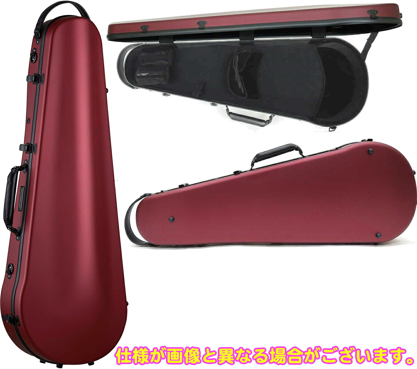 Carbon Mac カーボンマック CFA-2S サテン S-WRD ビオラ ハードケース サテンワイ...