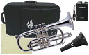 J Michael ( Jマイケル ) CT-470S コルネット 銀メッキ ショート 管楽器 B♭ cornet シルバー サイレントブラス SB7X セット B 北海道 沖縄 離島不可