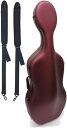 Carbon Mac カーボンマック CFC-2S サテン ワインレッド チェロ ケース S-WRD ハードケース 4/4 リュック cello cases satin wine red 赤色 北海道 沖縄 離島 代引き 同梱不可