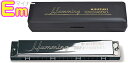 SUZUKI ( スズキ ) SU-21 Humming Em ハミング 複音ハーモニカ 21穴 リード 楽器 ハーモニカ Tremolo Harmonica ...