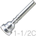 Vincent Bach ( ヴィンセント バック ) 1-1/2C トランペット マウスピース SP 銀メッキ スタンダード trumpet mouthpiece Silver plated 1 1/2C　北海道不可 沖縄不可 離島不可