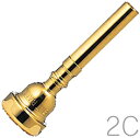 Vincent Bach ( ヴィンセント バック ) 2C GP トランペット マウスピース GP 金メッキ 金管 Trumpet mouthpiece gold　北海道 沖縄 離島不可