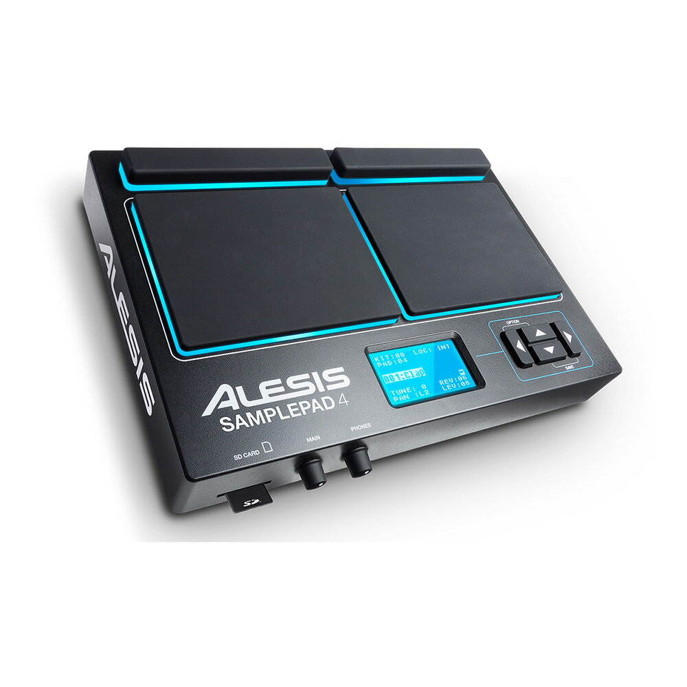 ALESIS ( アレシス ) SamplePad 4 サンプリングパッド 電子パッド ドラムパッド 電子ドラム ハイブリッド