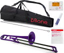 PINSTRUMENTS PBONE1P トロンボーン グリーン Pボーン 細管 プラスチック テナートロンボーン P-BONE Trombone purple セット C　北海道 沖縄 離島不可