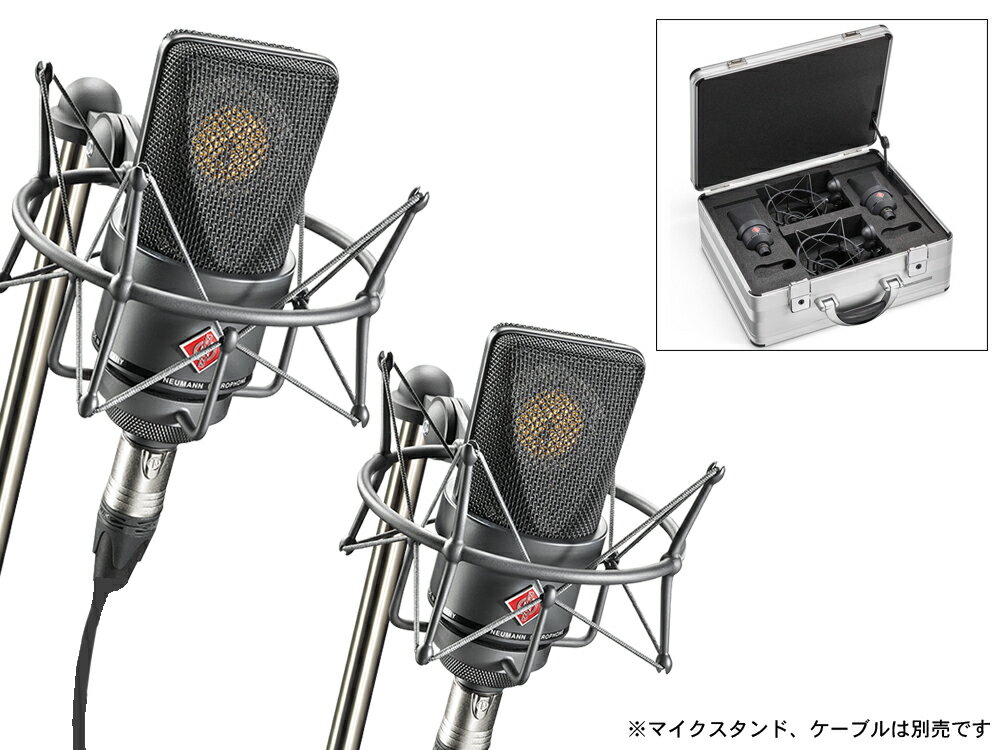 NEUMANN ( ノイマン ) TLM 103 mt STEREOSET ブラック 国内正規品 3年保証 【［ TLM103 mt STEREO SET ］】