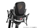 NEUMANN ( ノイマン ) TLM107 STUDIOSET BK ◆ 指向性5段階切替 ブラック【国内正規品 3年保証】 コンデンサーマイク エラスティックサスペンション同梱 スタジオセット【［ TLM 107 STUDIOSET BK ］】 ［ 送料無料 ］