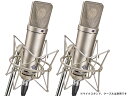 NEUMANN ( ノイマン ) U87 Ai STEREOSET 国内正規品 3年保証 サスペンション アルミケース同梱のステレオセット【U 87 Ai STEREOSET 】【4月5日時点 在庫あり 代金引換 不可 】