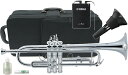 J Michael ( Jマイケル ) TR-430S トランペット サイレントブラス SB7X セット管楽器 銀メッキ B♭ Trumpet　北海道 沖縄 離島不可