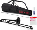 PINSTRUMENTS PBONE1BLK トロンボーン ブラック P-BONE プラスチック テナートロンボーン PLASTIC TROMBONE 細管 P...