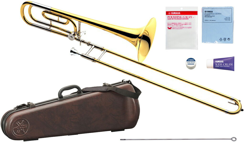 YAMAHA ( ヤマハ ) YSL-640 テナーバストロンボーン 中細管 イエローブラスベル B♭/F トロンボーン 日本製 管楽器 Tenor Bass Trombones YSL-640-2　北海道 沖縄 離島不可