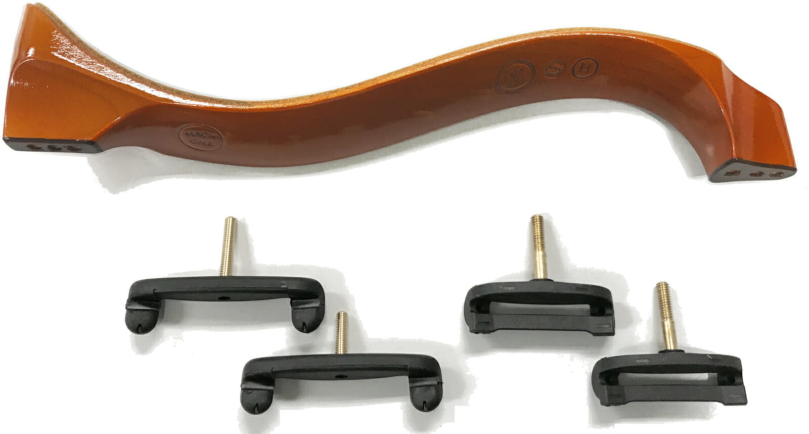 MACH ONE ( マッハワン ) バイオリン用 肩当て メイプル素材 コンフォート 4/4サイズ 3/4サイズ Violin shoulder rest Maple Comfort 4分の4 バイオリン肩当て