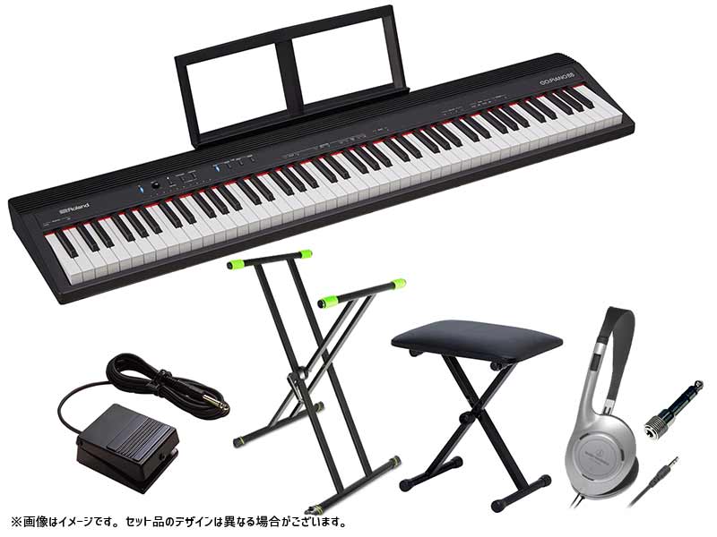 Roland ( ローランド ) 電子ピアノ キーボード GO:PIANO88 簡易練習セットのサムネイル