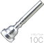 Vincent Bach ( 󥻥 Хå ) 10C ȥڥå ޥԡ SP å  trumpet mouthpiece Silver plated 10C̳ƻ  ΥԲ