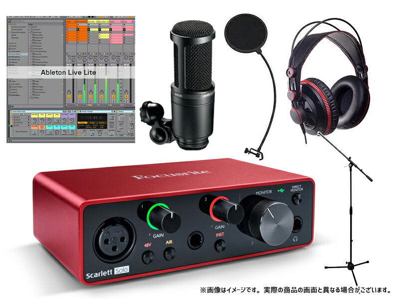 Focusrite ( tH[JXCg ) Scarlett Solo G3 R[fBOZbg  Ki   I[fBIC^[tFCX  DTM  DAW 