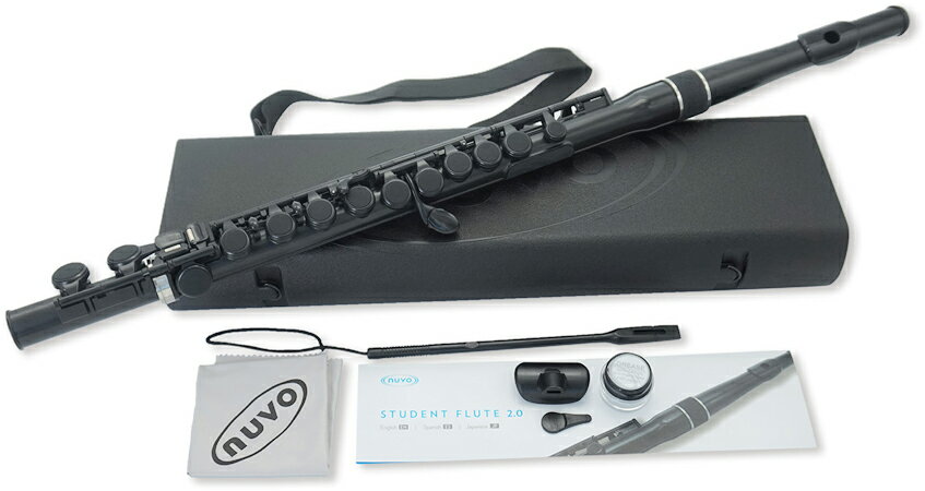 NUVO ( k[{ ) N230SFBK vX`bN t[g ubN Ǌy X`[fgt[g Xg[g plastic student flute black@kC  s