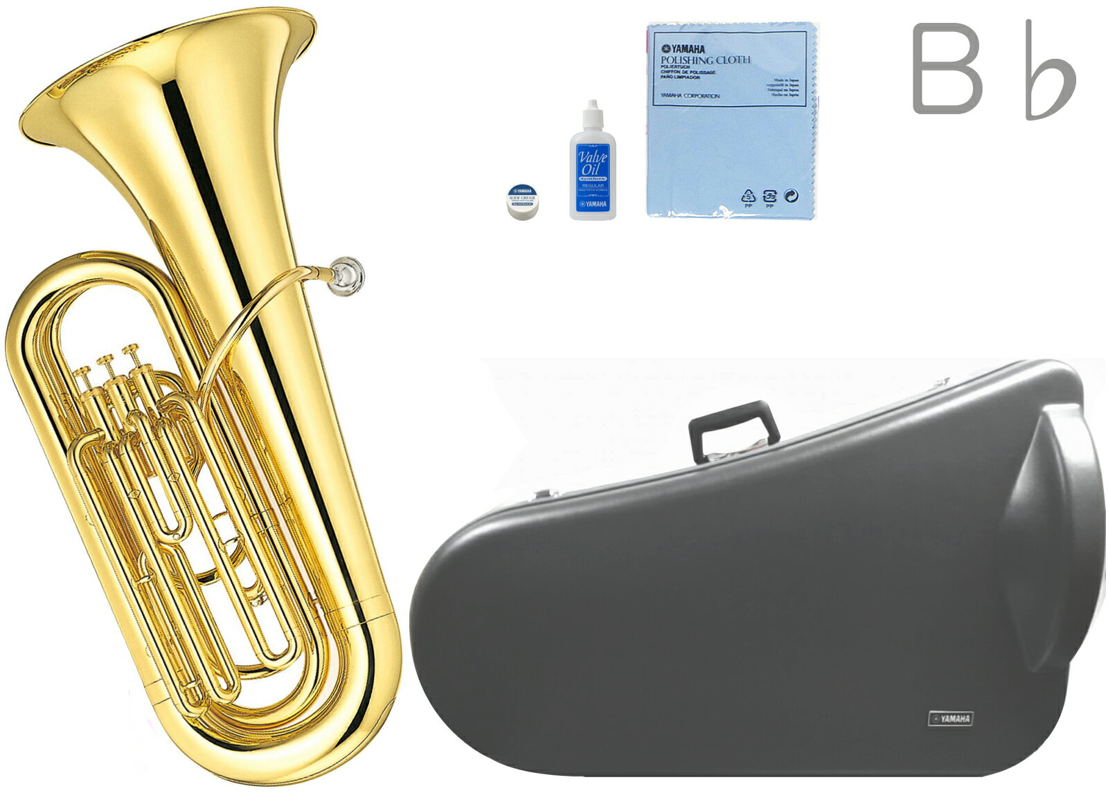 YAMAHA ( ヤマハ ) YBB-105 B♭ チューバ 3ピストン 日本製 ラッカー 管体 ピストンチューバ 管楽器 tuba　北海道 沖…