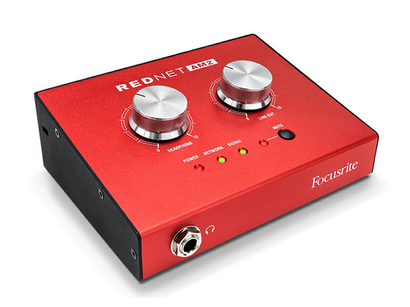 Focusrite ( フォーカスライト ) RedNet AM2 ◆【Dante ヘッドフォンアンプ】